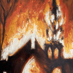 Kerk in brand